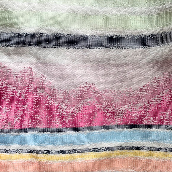 🌷 ALBA MODA WHITE MULTI STRIPE SPRING JACKET! - Picture 8 of 15